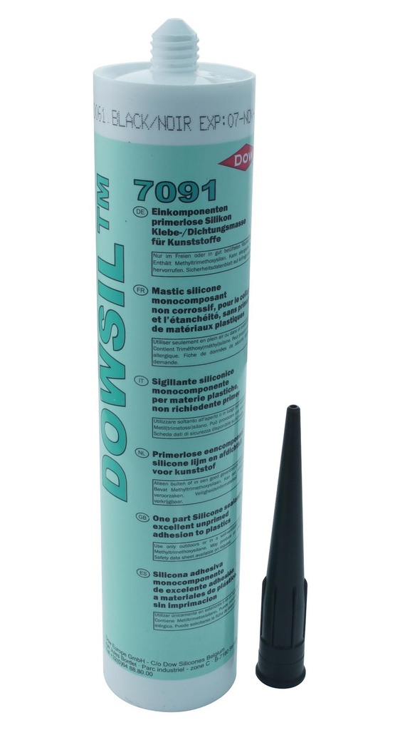 7091 DOWSIL black ML.310 pack 6